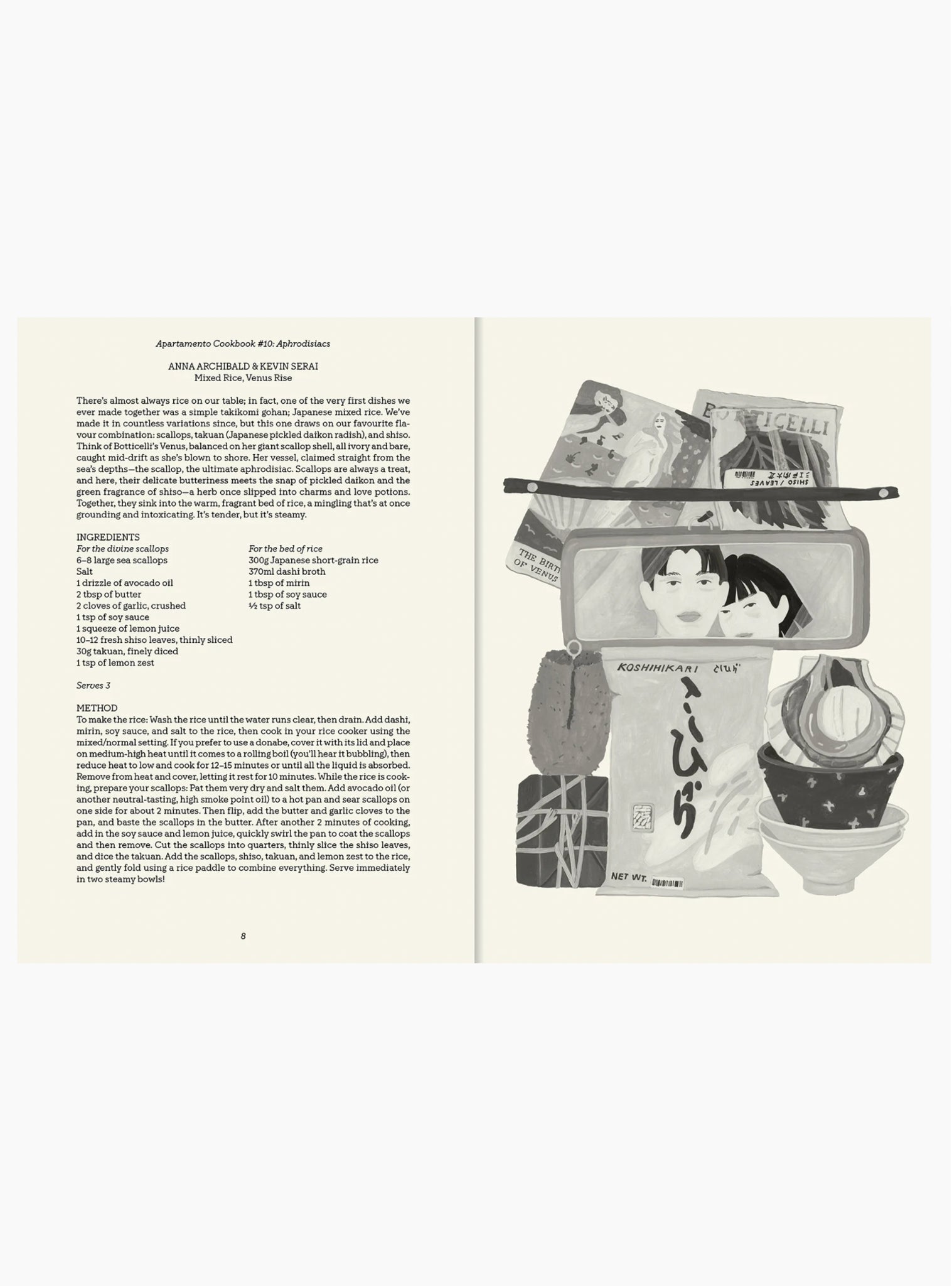 Apartamento Cookbook #10: APHRODISIACS