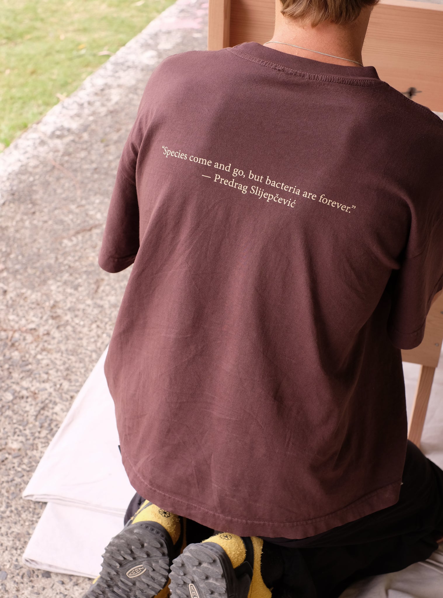 Bacteria Souvenir T-Shirt — Soil Brown (PRE-ORDER)