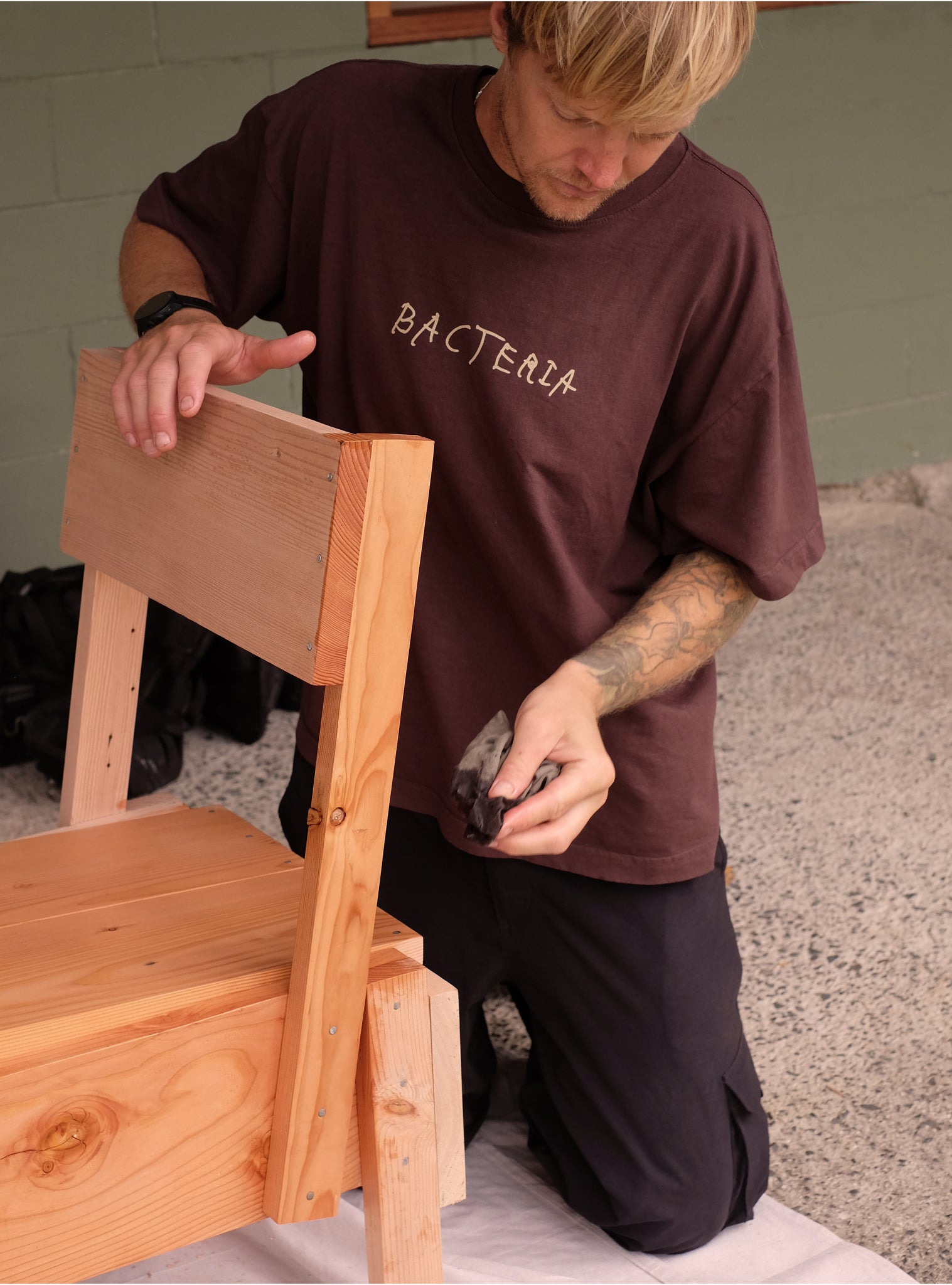 Bacteria Souvenir T-Shirt — Soil Brown (PRE-ORDER)