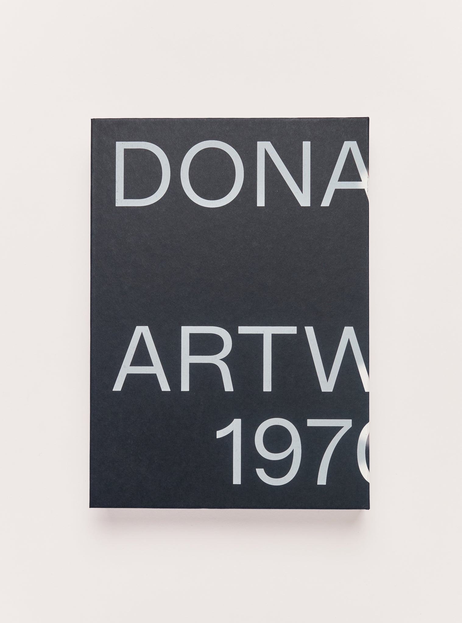 Donald Judd: Artworks 1970-1994