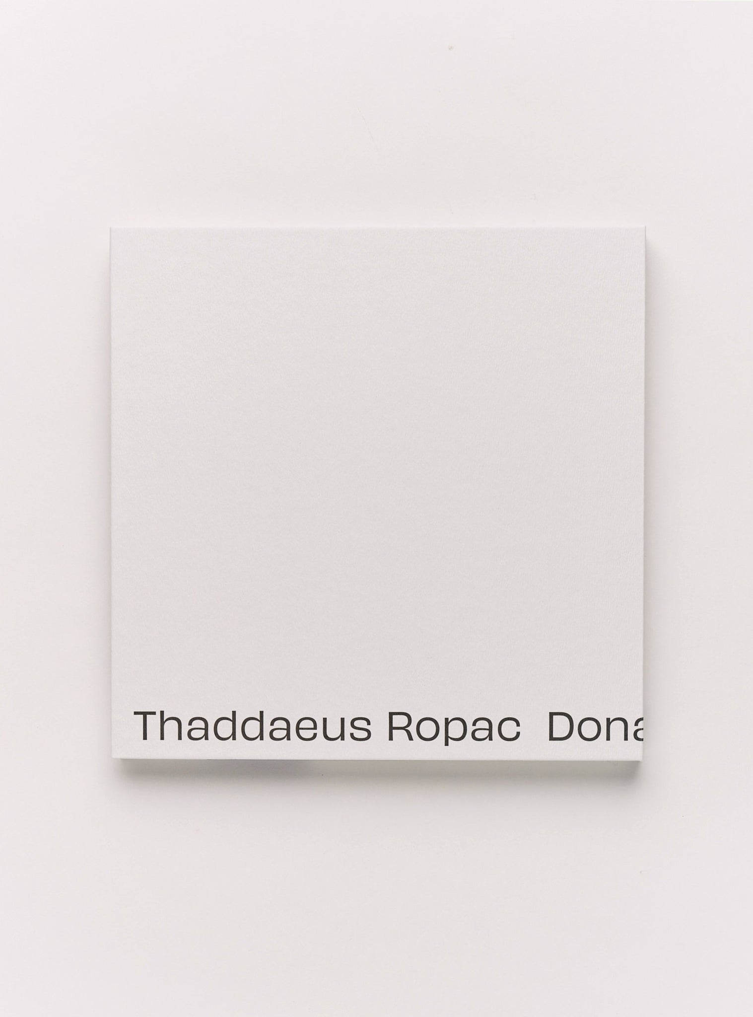 Donald Judd — Thaddaeus Ropac