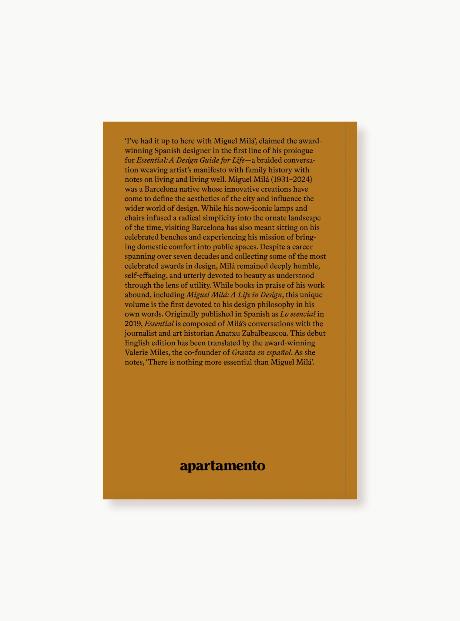 Essential: A Design Guide for Life — Miguel Milá