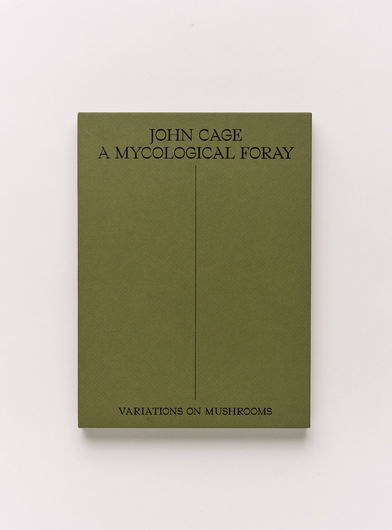 John Cage: A Mycological Foray
