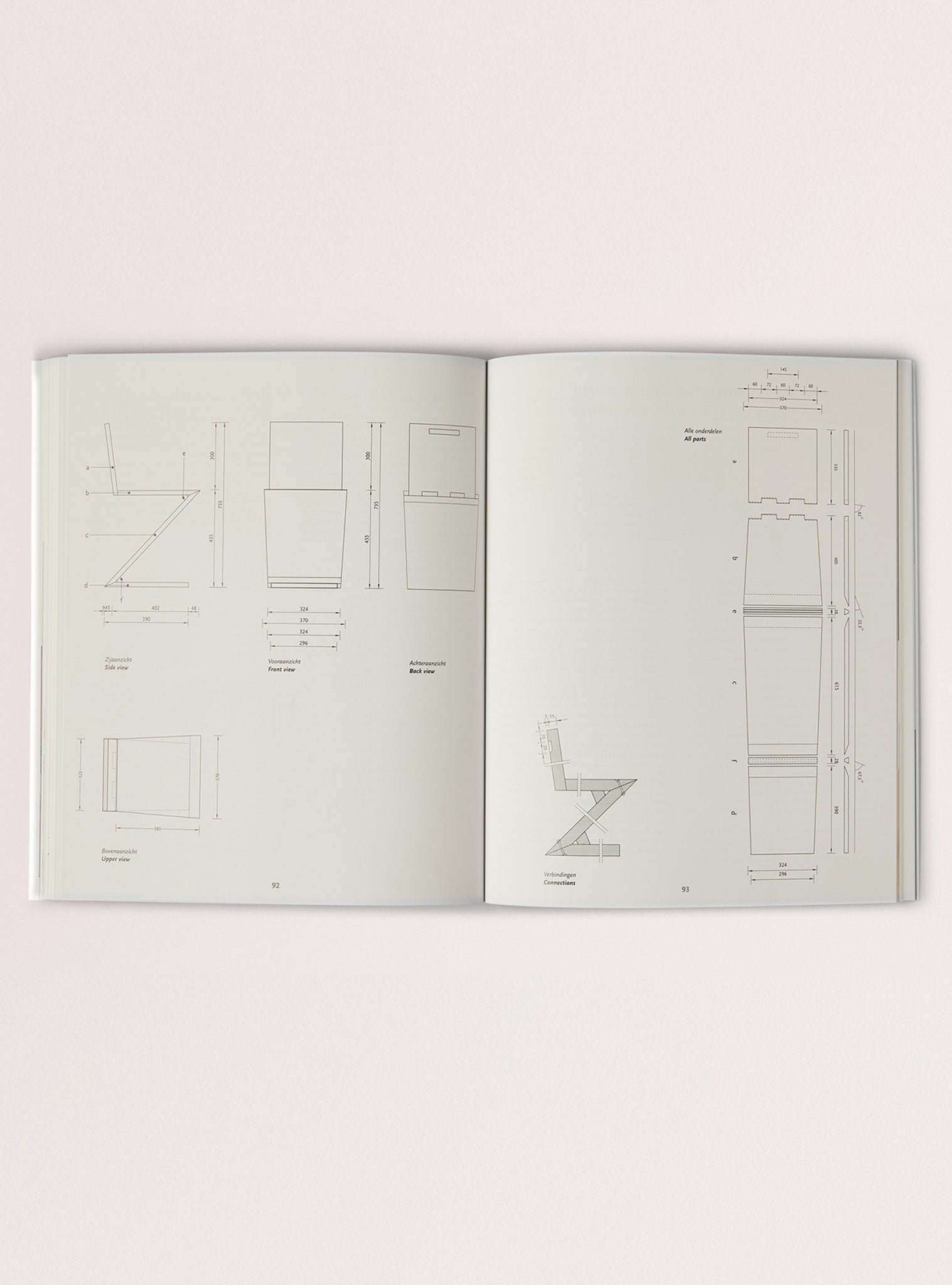 Rietveld How To Construct Rietveld Furniture