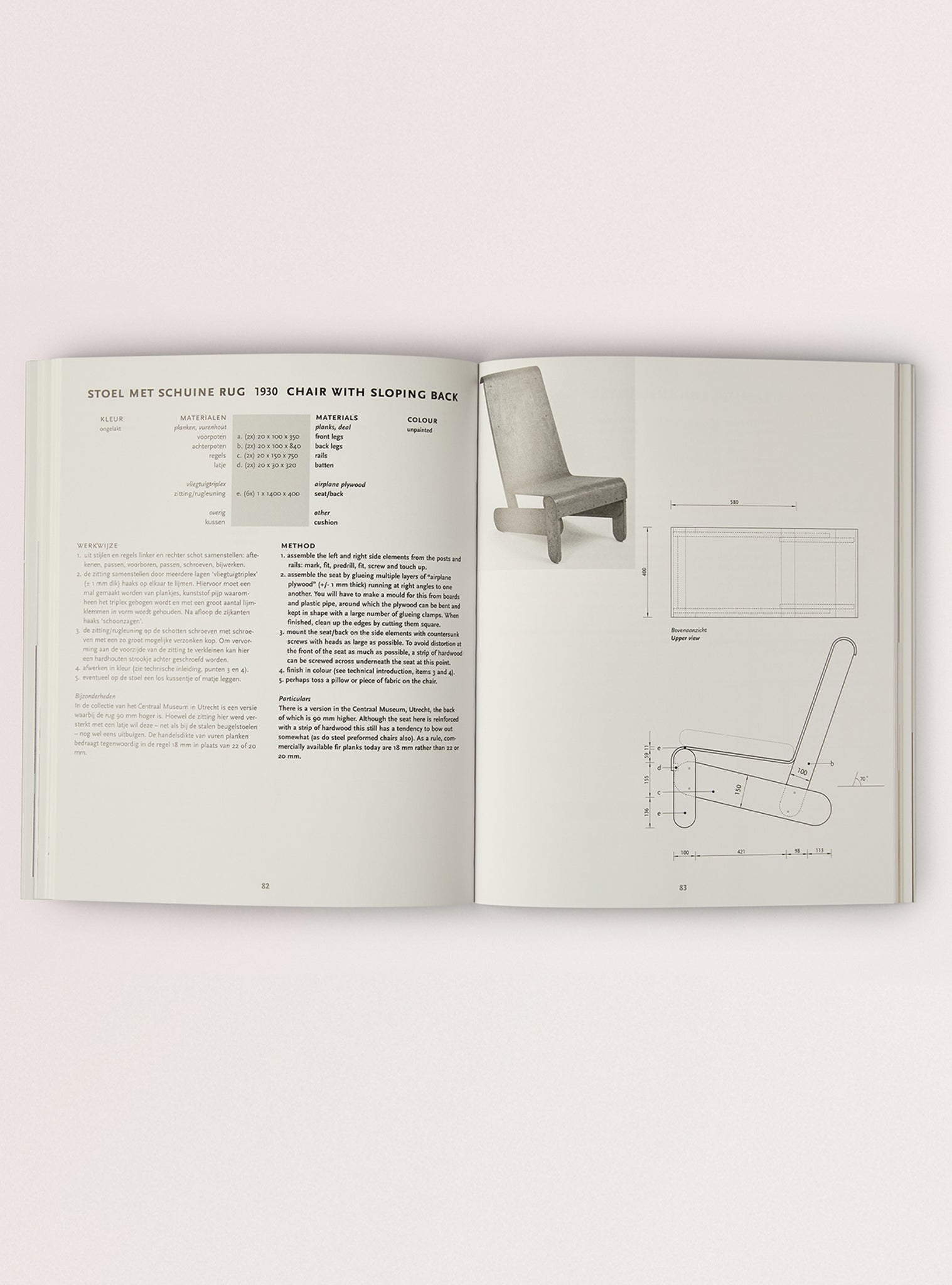 Rietveld How To Construct Rietveld Furniture