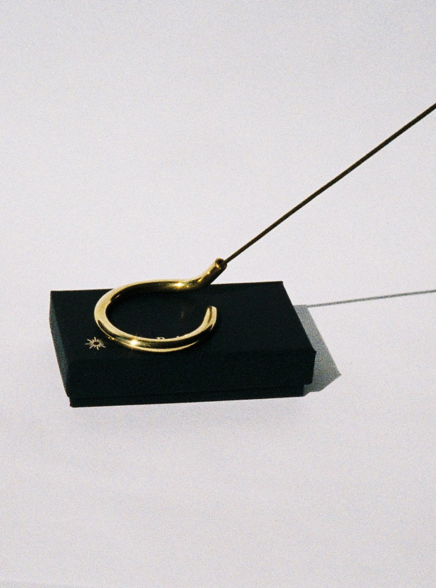 READING ENVIRONMENT ENHANCER: Subtle Bodies Brass Incense Holder