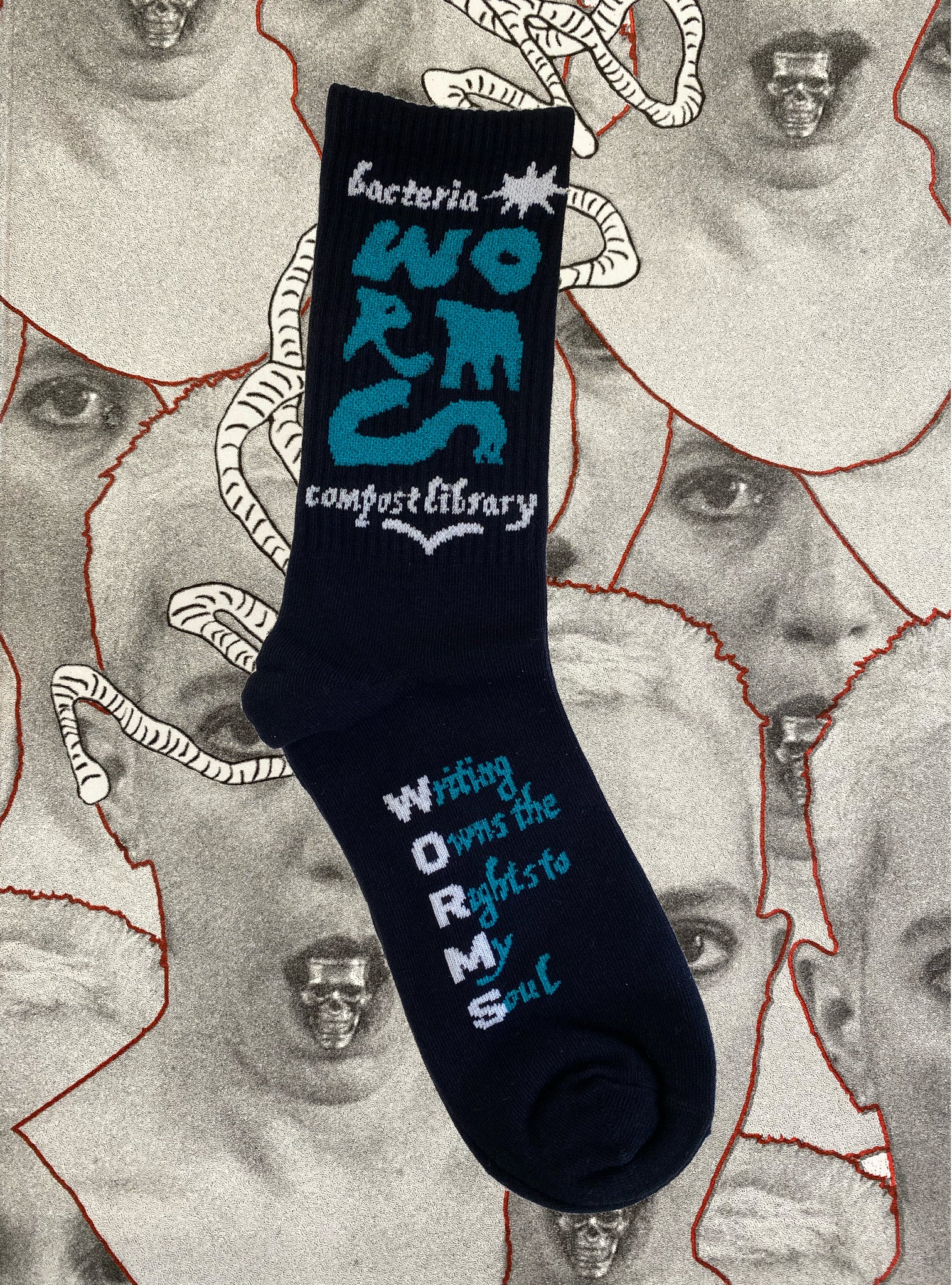 Writing Owns The Rights To My Soul Socks