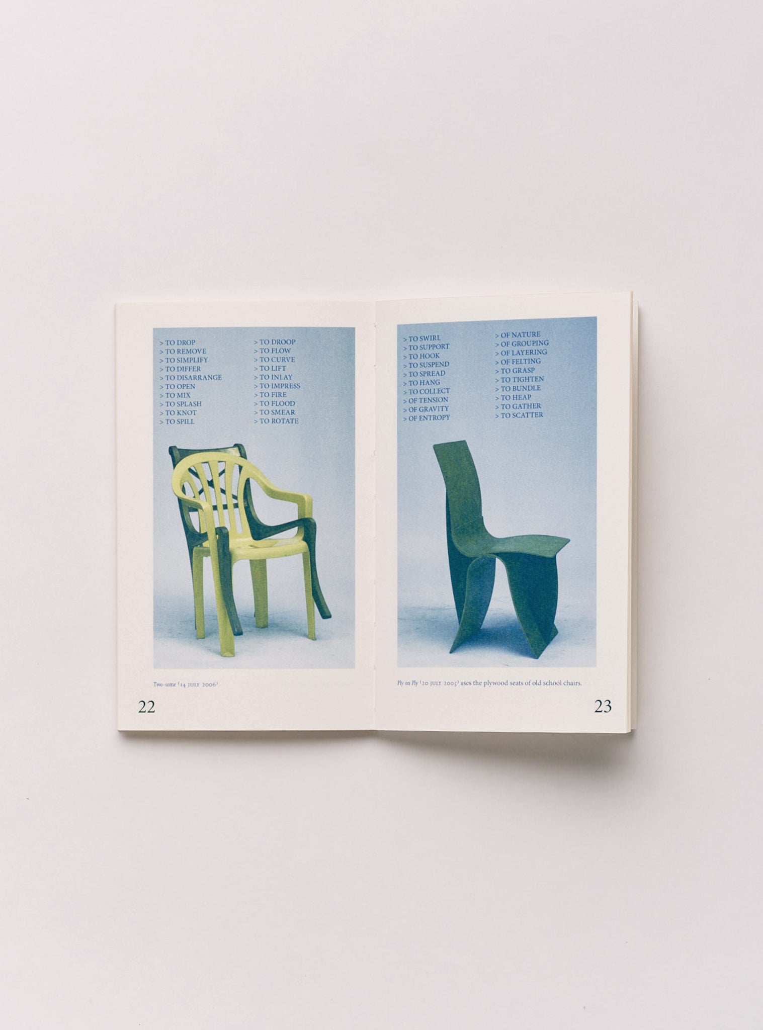 100 CHAIRS IN 100 DAYS AND ITS 100 WAYS (5th edition, 5th size) By Martino Gamper