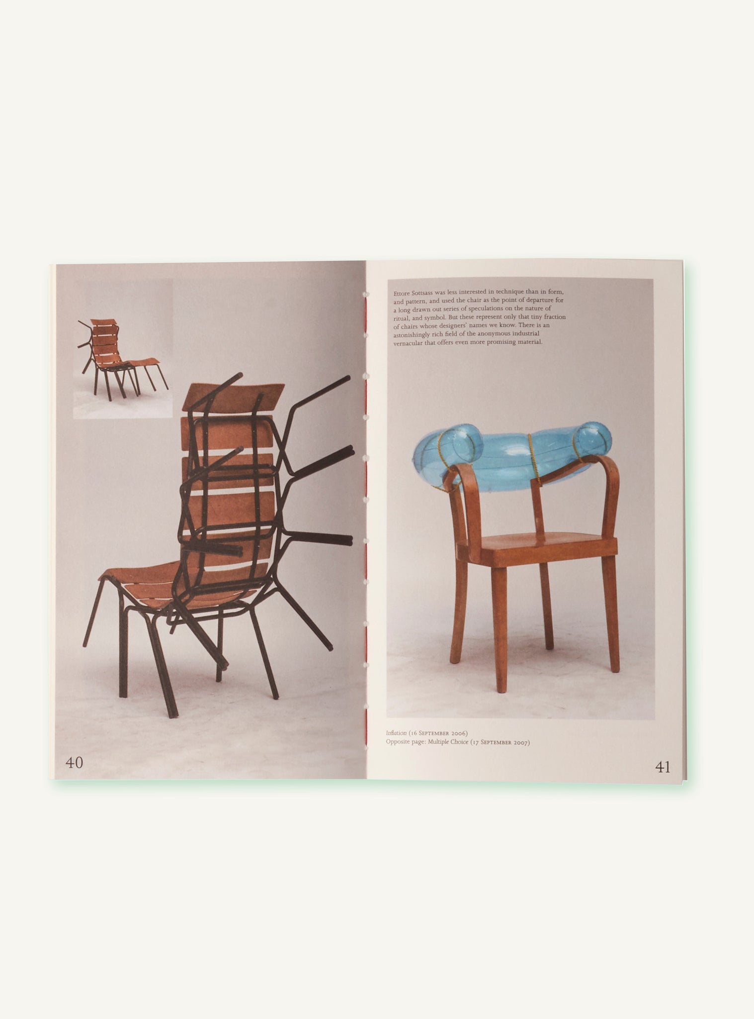 100 CHAIRS IN 100 DAYS AND ITS 100 WAYS (5th edition, 5th size) By Martino Gamper