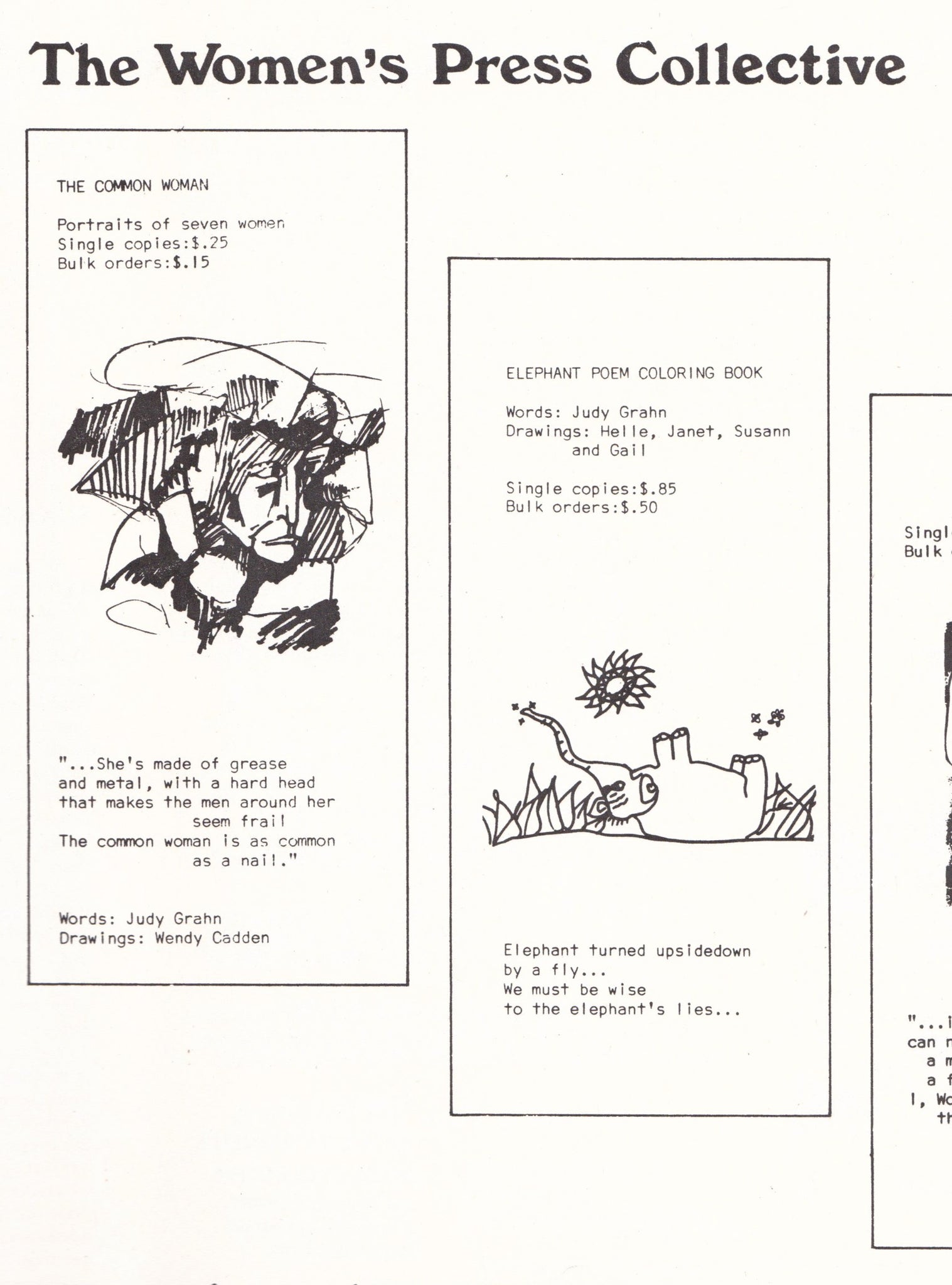 The New Woman’s Survival Catalog BACTERIA BOOKS